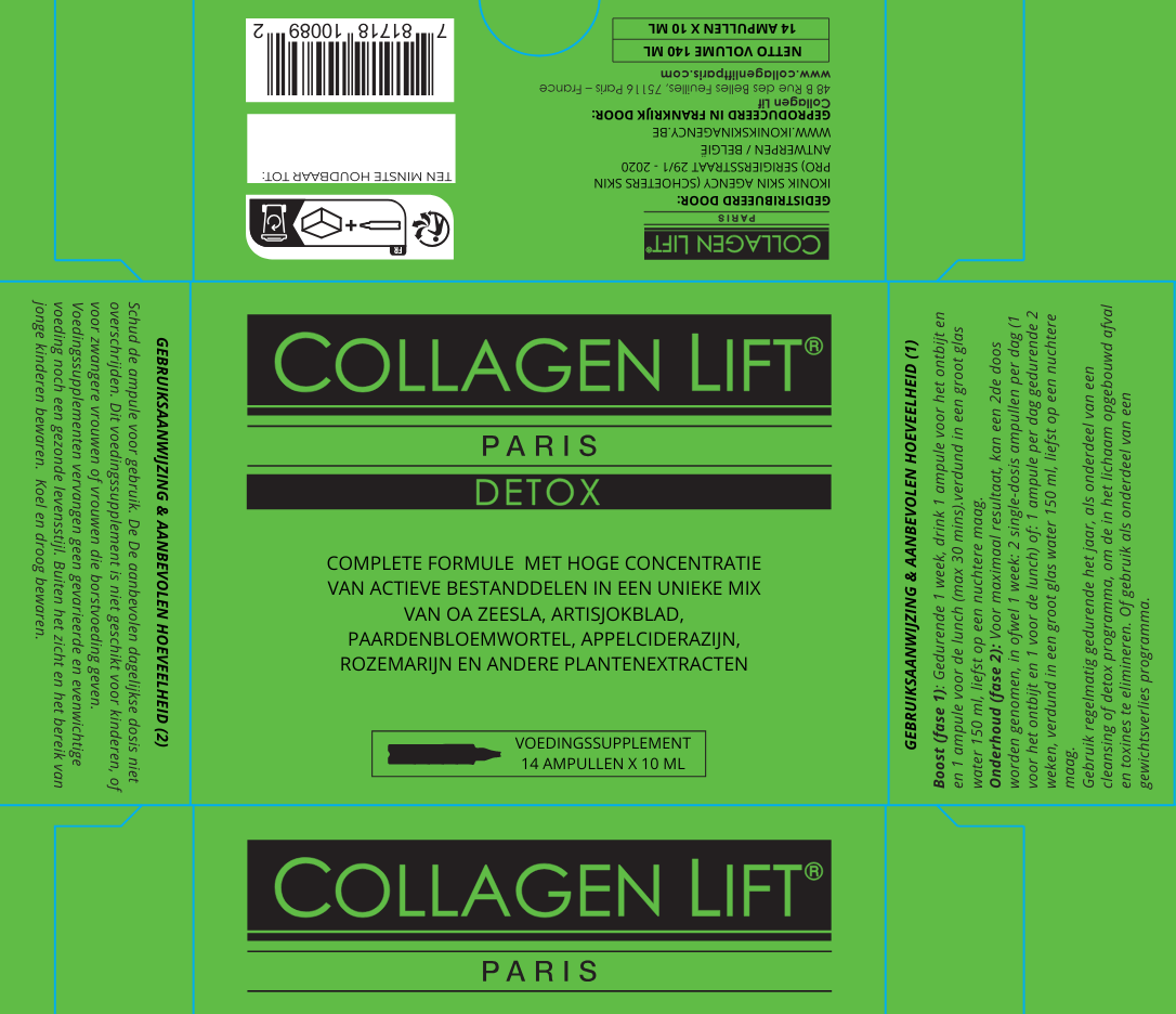 DETOX - detoxkuur Collagen Lift Paris - Skincare Boulevard