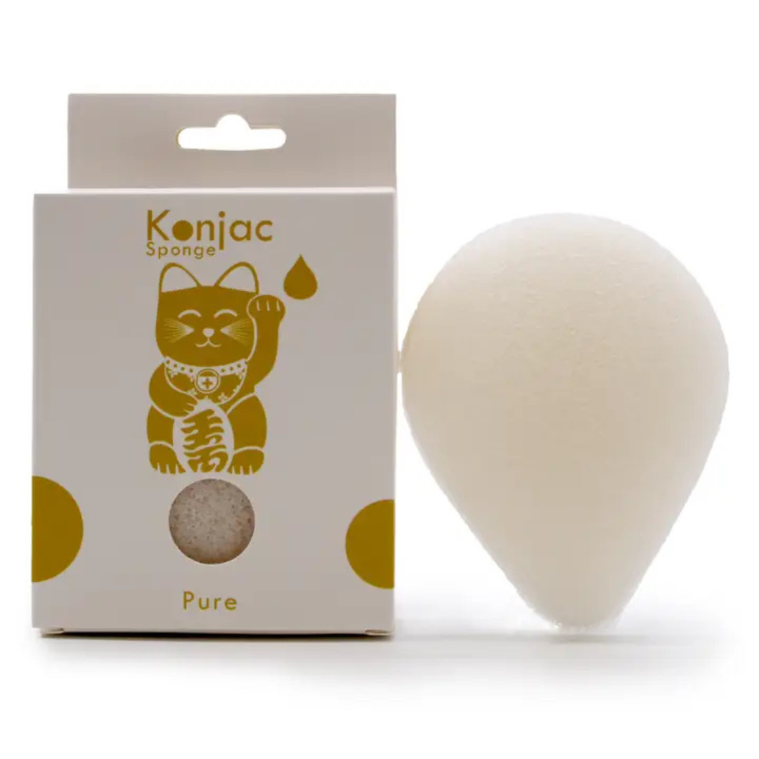 Konjac spons wit - Alle huidtypes Skincare Boulevard