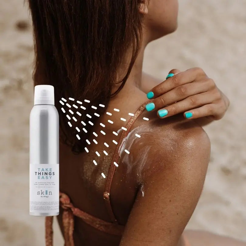 Take Things Easy Spf 30 zonnecrème spray - Skincare Boulevard