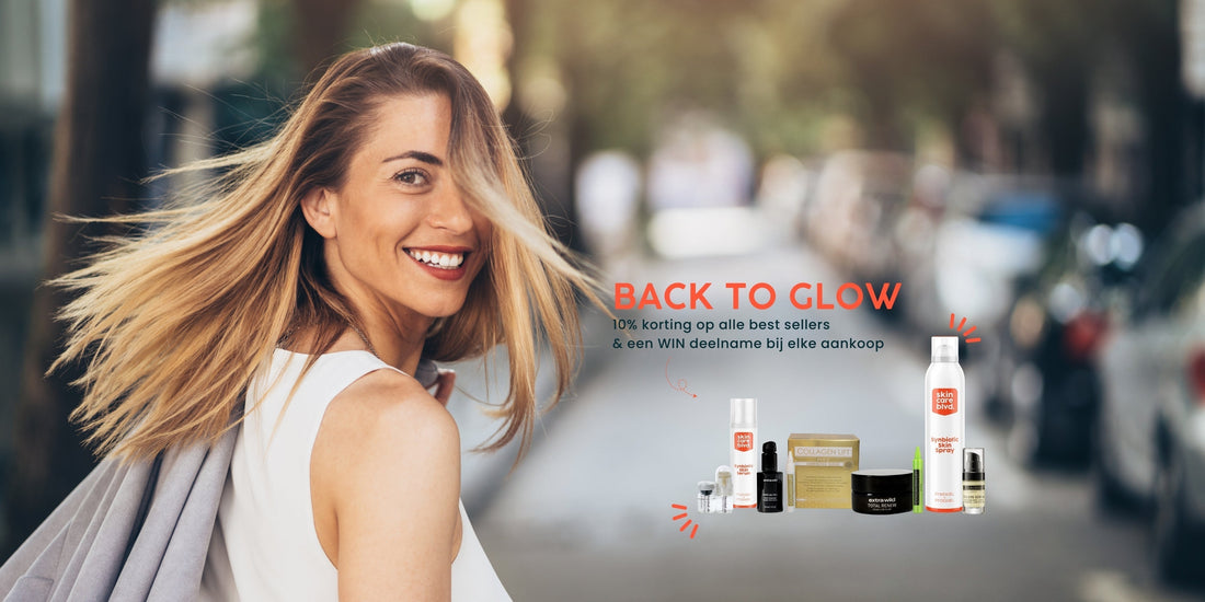 BACK TO GLOW en WIN JE ROUTINE actie