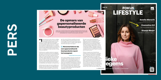 De toekomst van cosmetica volgens Kris Schoeters Skinexpert in Fokus Lifestyle (De Standaard) Skincare Boulevard