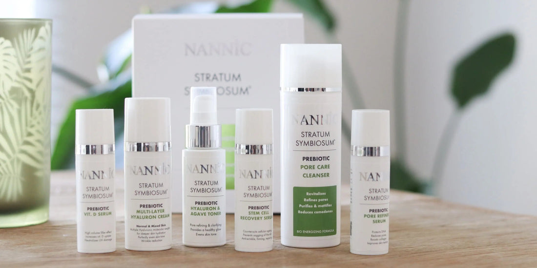 Huidverzorging die start bij je barrière I Nannic Stratum Symbiosum met prebiotica I Skincare Boulevard