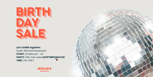 Shop birthday sale Skincare Boulevard