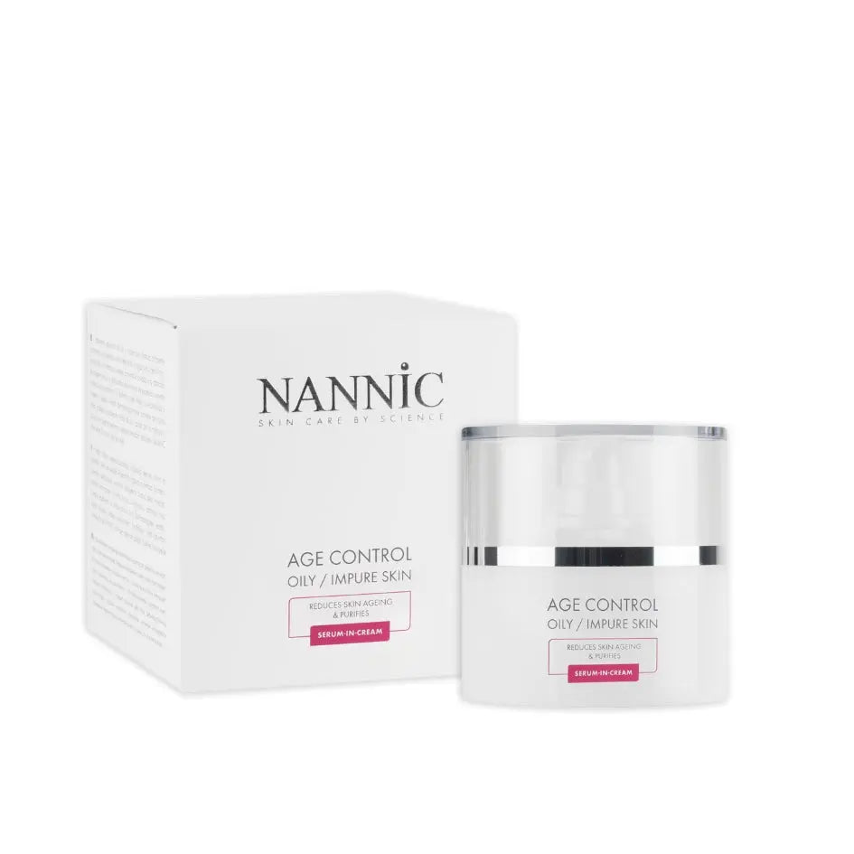 Age Control Oily Impure Skin Nannic