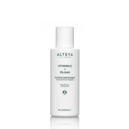 Glycolic Exfoliating Rose Water Toner Alteya Organics