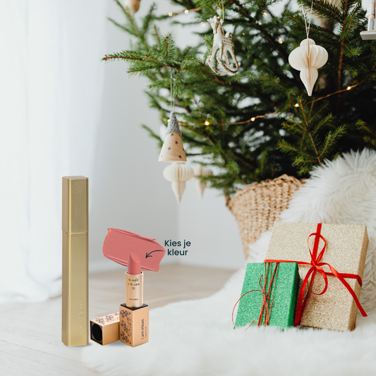 Xmas Mini Make-up Kit - Mascara en lipstick