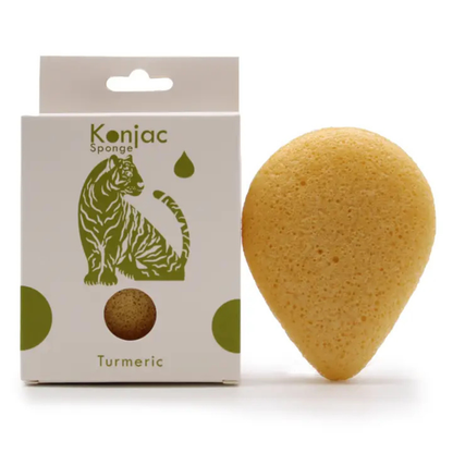 Konjac spons geel - Doffe verouderde huid