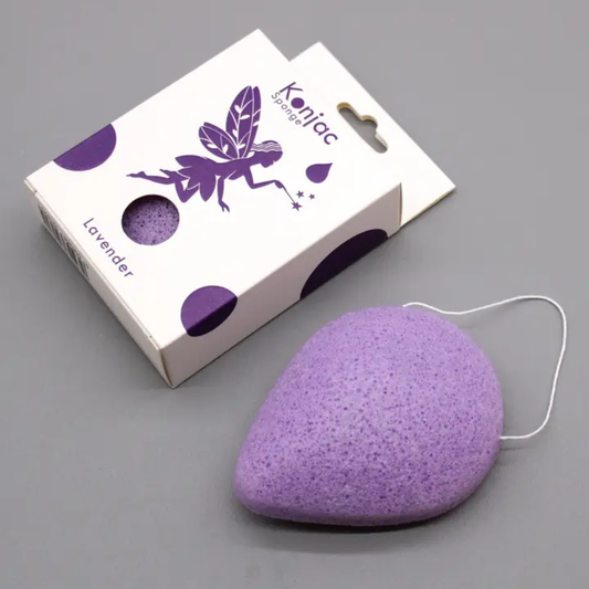 Konjac spons paars - Gecombineerde huid