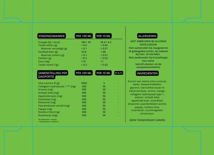DETOX -  detoxkuur Collagen Lift Paris - Skincare Boulevard