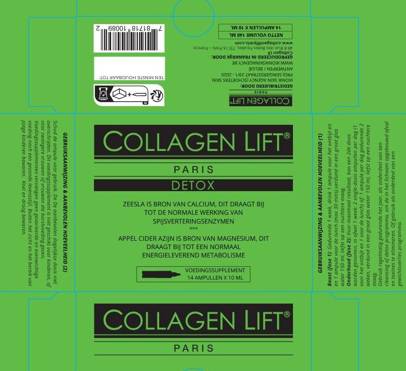 DETOX -  detoxkuur Collagen Lift Paris - Skincare Boulevard