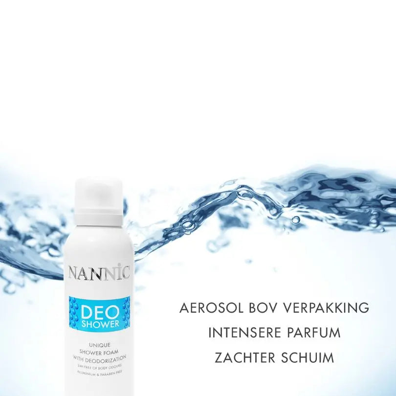 QC Deo Shower doucheschuim Skincare Boulevard