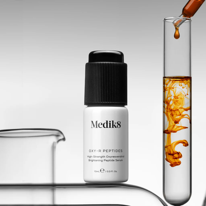 edik8 Oxy-R Peptides click-activated flesjes tegen pigmentvlekken