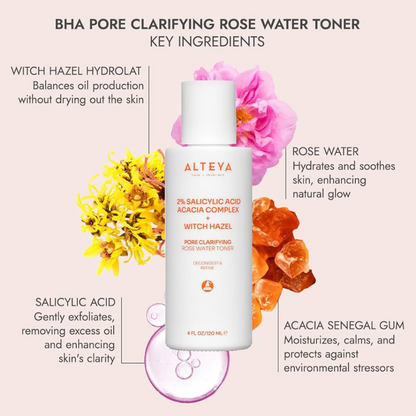 Pore clarifying Rose Water Toner Alteya Organics