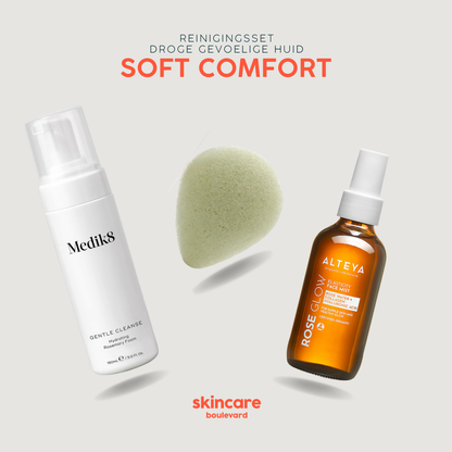 Reinigingsset droge gevoelige huid | Soft Comfort Skincare Boulevard
