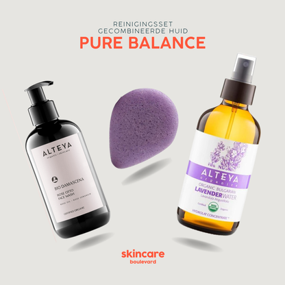 Reinigingsset gecombineerde huid | Pure Balance Skincare Boulevard