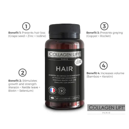 HAIR Haargroei Supplement - Skincare Boulevard