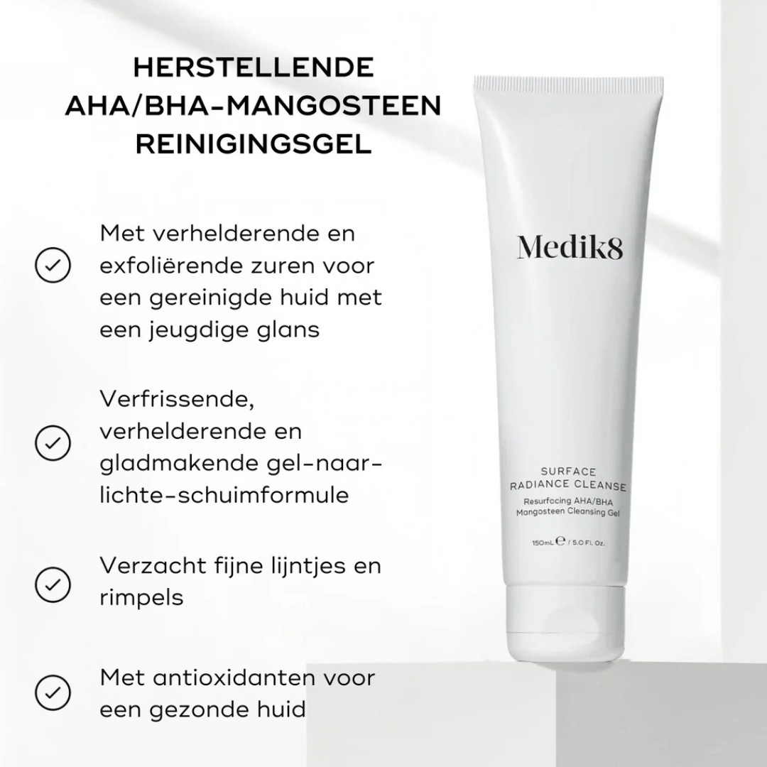 Reinigingsset doffe verouderde huid | Glow Renew Set